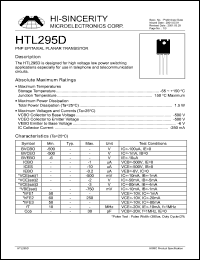 Click here to download HTL295 Datasheet
