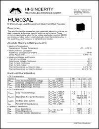 Click here to download HU603AL Datasheet