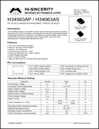 Click here to download H34063A Datasheet