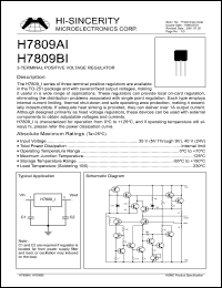 Click here to download H7809 Datasheet