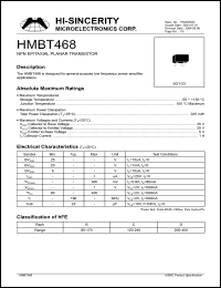 Click here to download HMBT468 Datasheet
