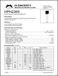 Click here to download HMH2369 Datasheet