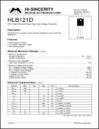 Click here to download HLB121D Datasheet