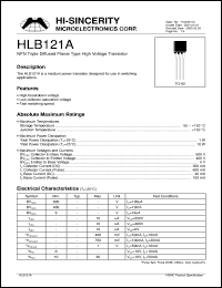 Click here to download HLB121A Datasheet