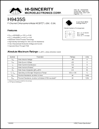 Click here to download H9435S Datasheet