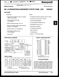 Click here to download HX6364/1RCH-T Datasheet