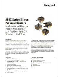 Click here to download ASDXACX015PAAB5 Datasheet