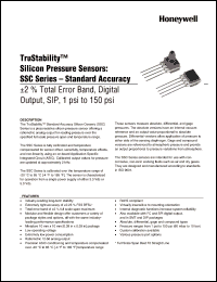 Click here to download SSCSRNN001PG2A5 Datasheet