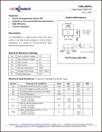 Click here to download HWL26 Datasheet