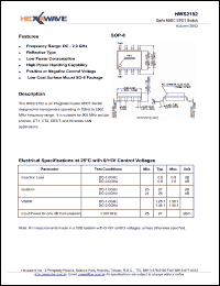 Click here to download HWS2152 Datasheet