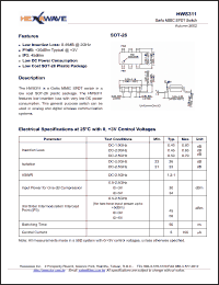 Click here to download HWS311 Datasheet