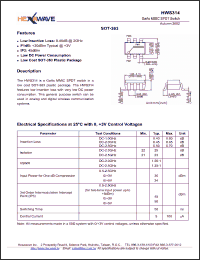 Click here to download HWS314 Datasheet