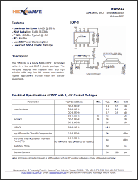 Click here to download HWS332 Datasheet
