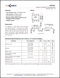 Click here to download HWS434 Datasheet