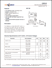 Click here to download HWS443 Datasheet
