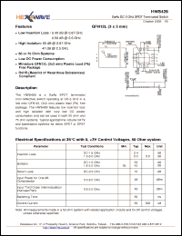 Click here to download HWS429 Datasheet