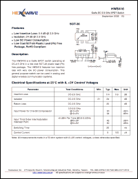 Click here to download HWS416 Datasheet