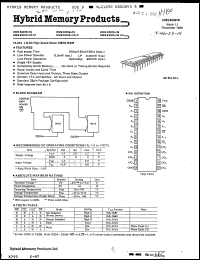 Click here to download HMS62816LP15 Datasheet