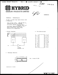 Click here to download HMS62816JLP15 Datasheet