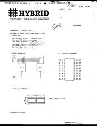Click here to download HMS62816NLP15 Datasheet