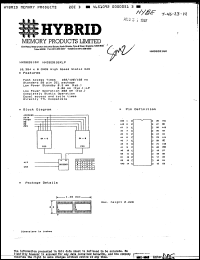 Click here to download HMS62816XLP12 Datasheet