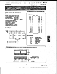 Click here to download MS8512FKXI15 Datasheet