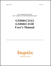 Click here to download GMS81C2112 Datasheet