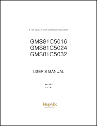 Click here to download GMS81C50 Datasheet