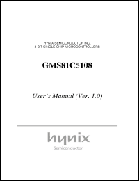 Click here to download GMS81C5108 Datasheet