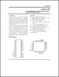 Click here to download GM16C550 Datasheet