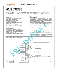 Click here to download HM6C5332 Datasheet