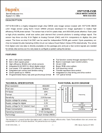 Click here to download HV7121B-COB Datasheet