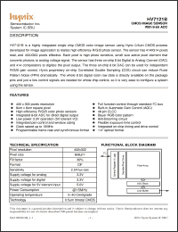 Click here to download HV7121B Datasheet