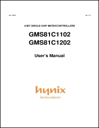 Click here to download GMS81C1102 Datasheet