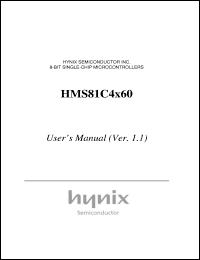 Click here to download HMS87C4260 Datasheet