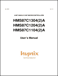 Click here to download HMS87C1102 Datasheet