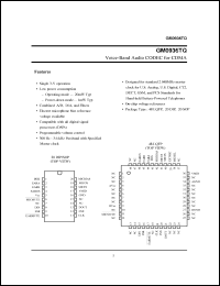 Click here to download GM0936 Datasheet
