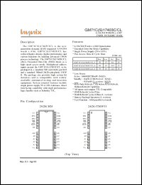 Click here to download GM71CS17403C Datasheet