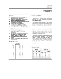 Click here to download HC2509C Datasheet