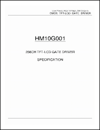 Click here to download HM10G001 Datasheet