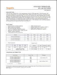 Click here to download HV51V7403HGL-7 Datasheet