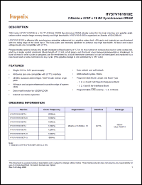 Click here to download HY57V161610ET-5 Datasheet