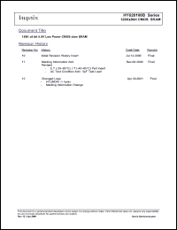 Click here to download HY628100B Datasheet