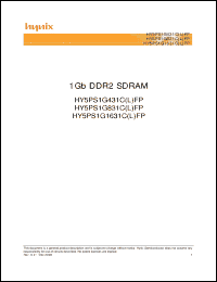 Click here to download HY5PS1G1631CLFP-Y5 Datasheet