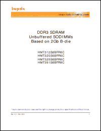 Click here to download HMT325S6BFR8C-G7 Datasheet