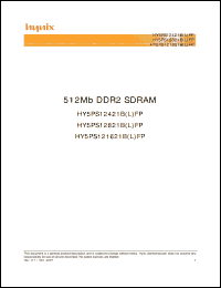 Click here to download HY5PS121621BLFP-C4 Datasheet
