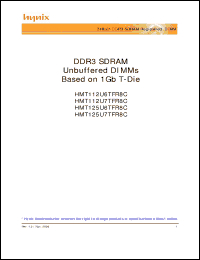 Click here to download HMT112U6TFR8C-H9 Datasheet