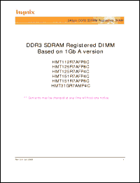 Click here to download HMT151R7AFP8C Datasheet