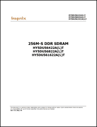 Click here to download HY5DU561622ALT-H Datasheet