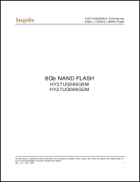 Click here to download HY27UG088GDM Datasheet